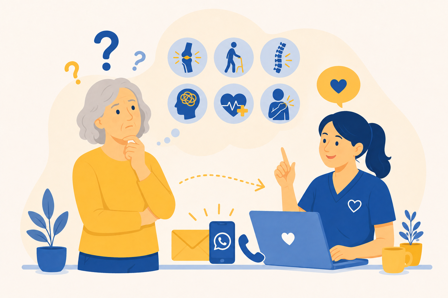 fisioterapia a domicilio - fisio abuelos en accion